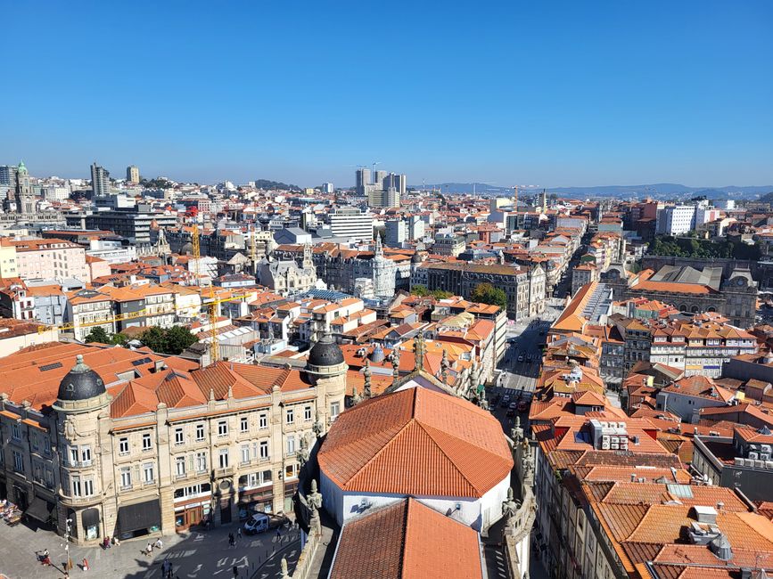 Vista dal Torre dos Clérigos