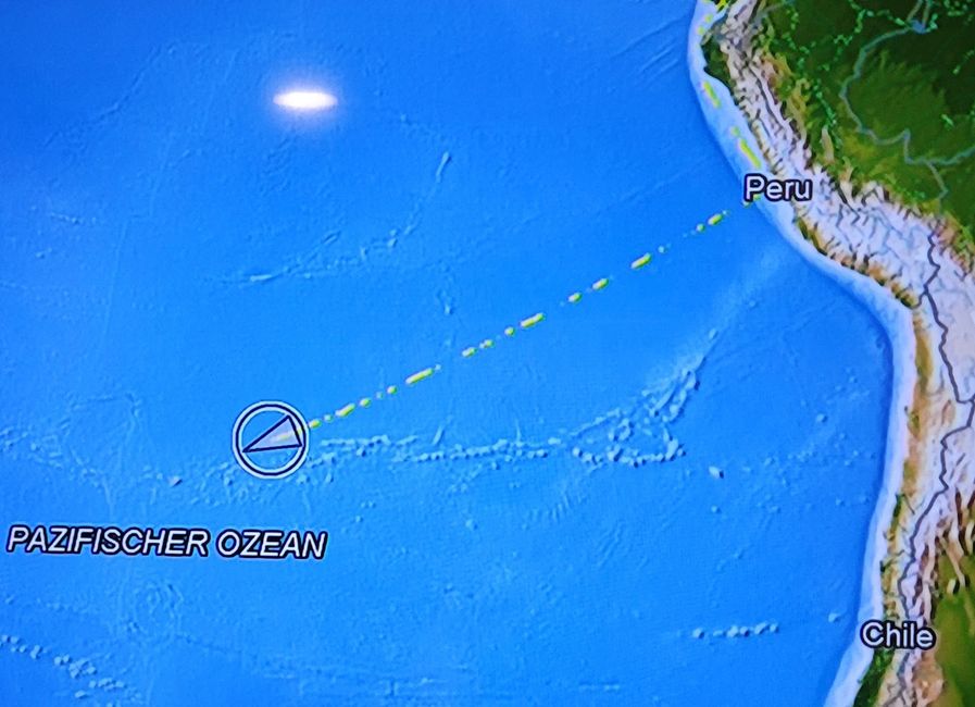Tag 49 bis 53 von 175: Kreuzfahrt rund um die Welt  - Seetage auf dem Weg von Peru zur Osterinsel