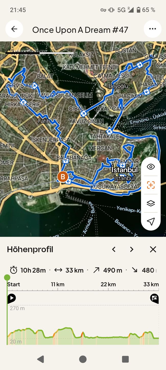 Maplibre | © komoot | Map data © OpenStreetMap Contributors