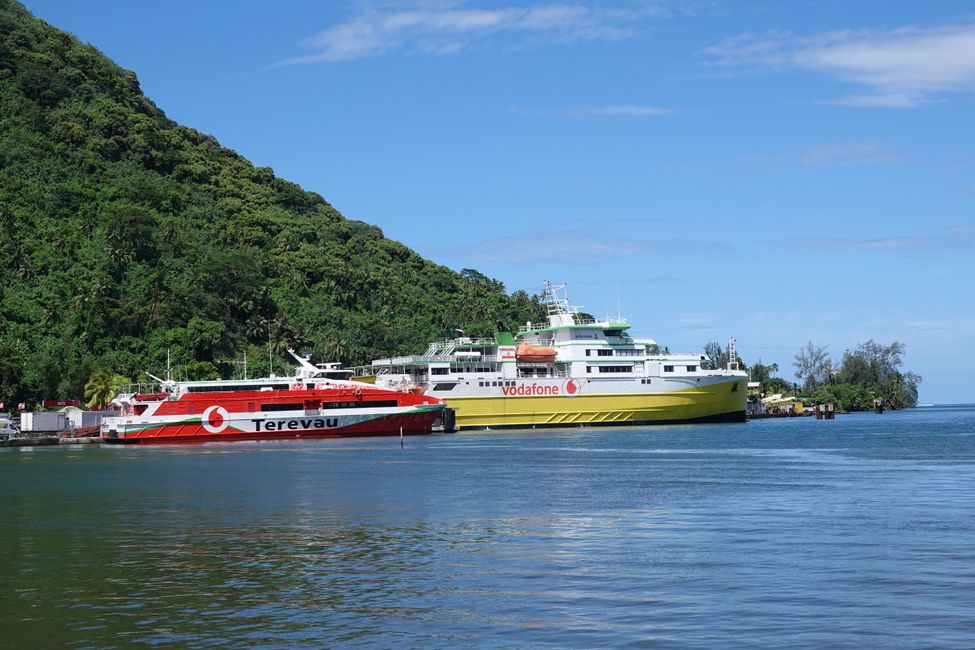 Heute war unser letzter Tag auf Moorea ....