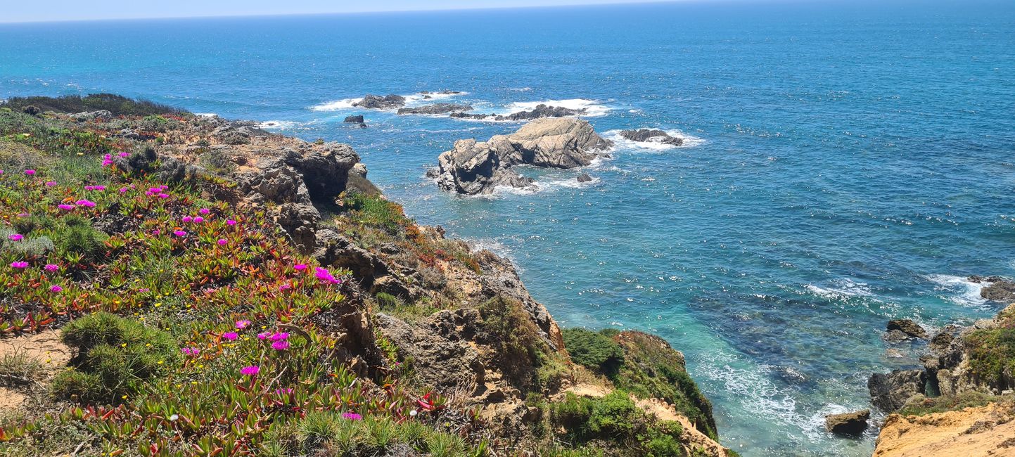 1. Etappe Sines - Porto Covo