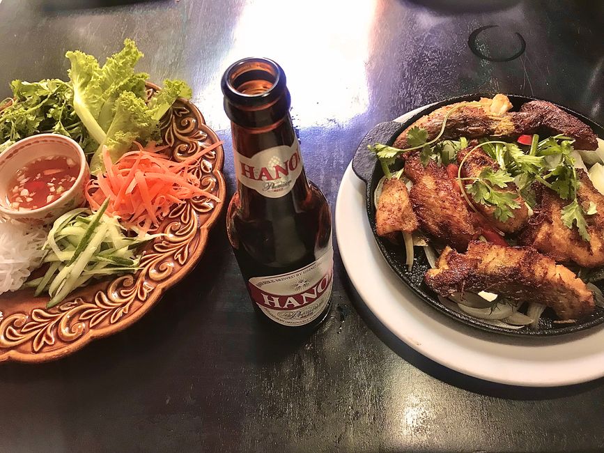 Le premier repas vietnamien