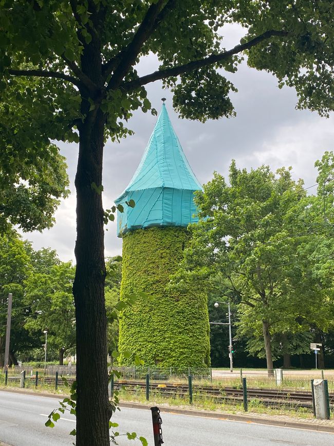Wir haben den Hannover „Wasserturm“ (Uhrturm) entdeckt