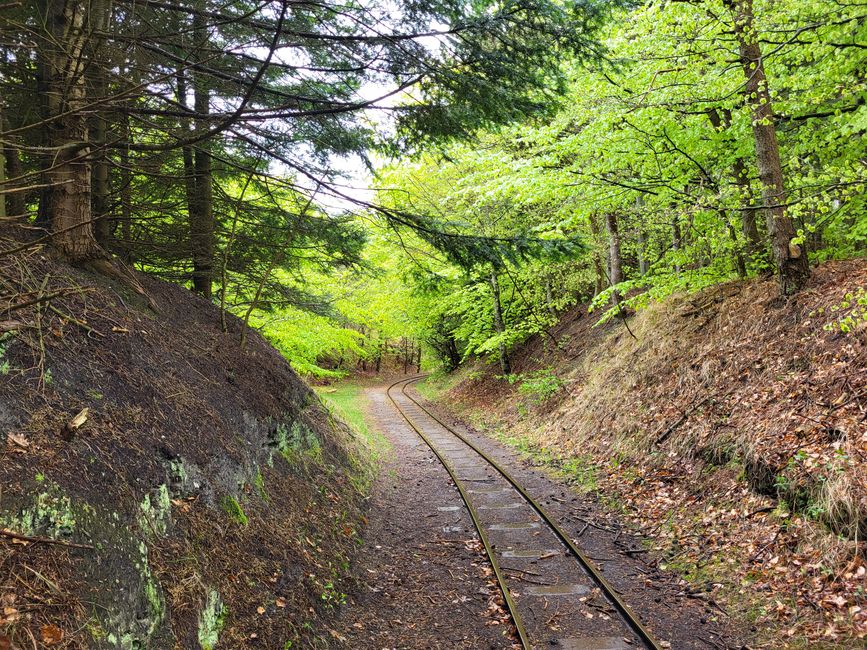 Binari Treno munizioni Museo dei Bunker di Hanstholm