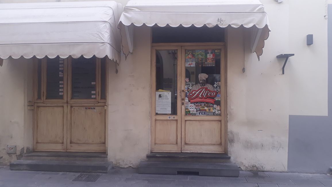 Das Restaurant von Alfeo (Sansepolcro)