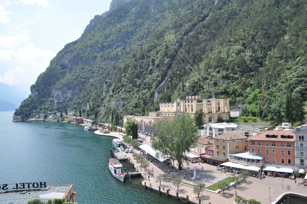 Torbole am Gardasee im Juli 2013