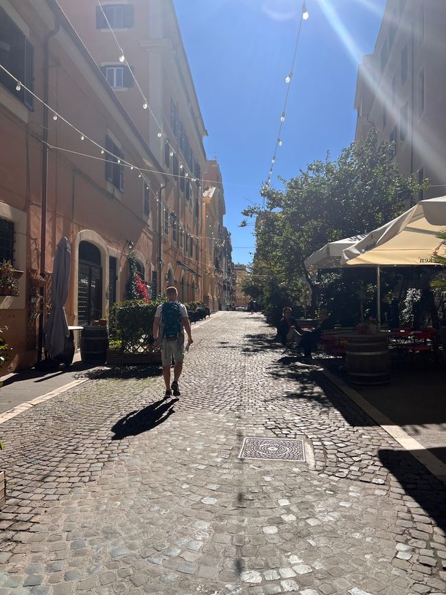 Der Hafen zum Tor für Rom