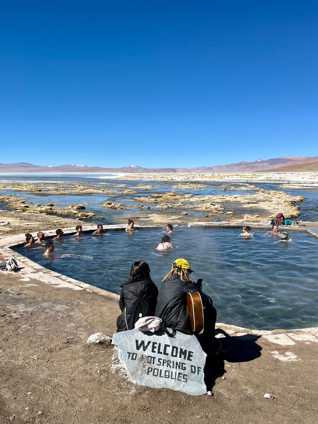 The hot springs of Polques 