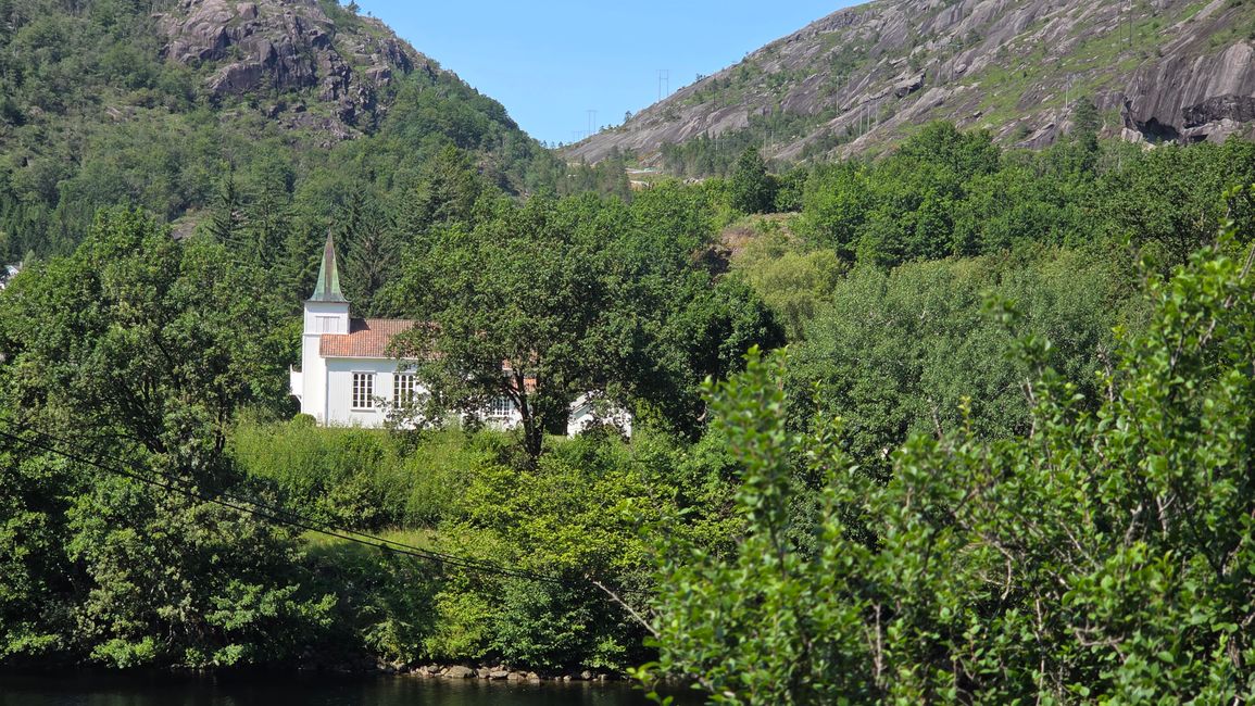 Wundervolle Etappe von Egersund - Flekkefjord
