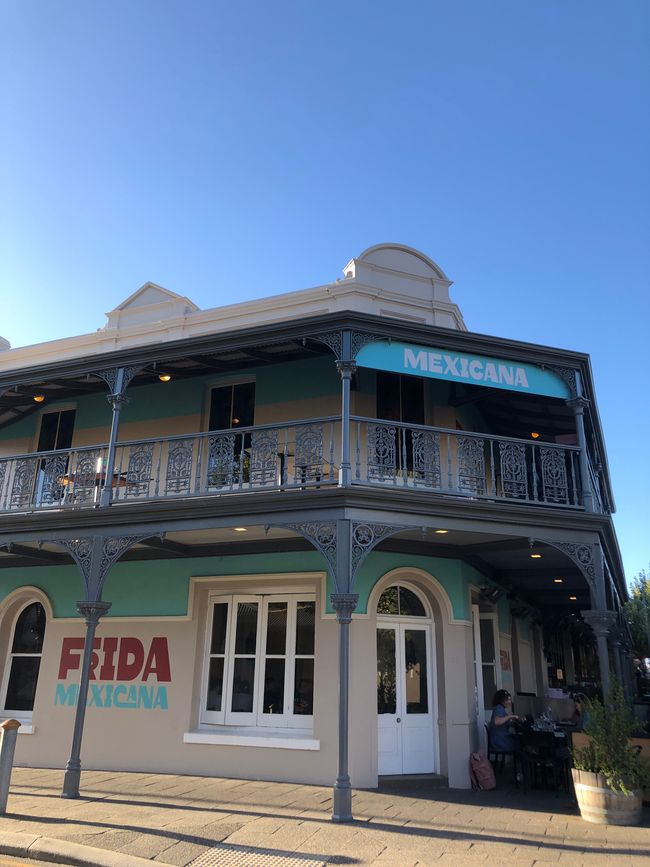 Maisons coloniales au centre de Fremantle