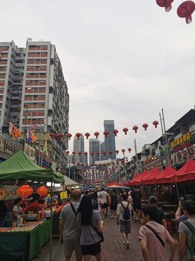 ... De nouveau flâné sur le marché Bukit Bintang ...