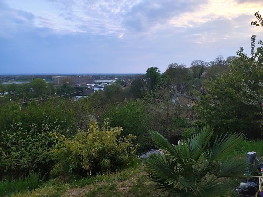 Lauenburg - un lugar realmente bonito a orillas del Elba, alojamiento en el Hotel Halbmond