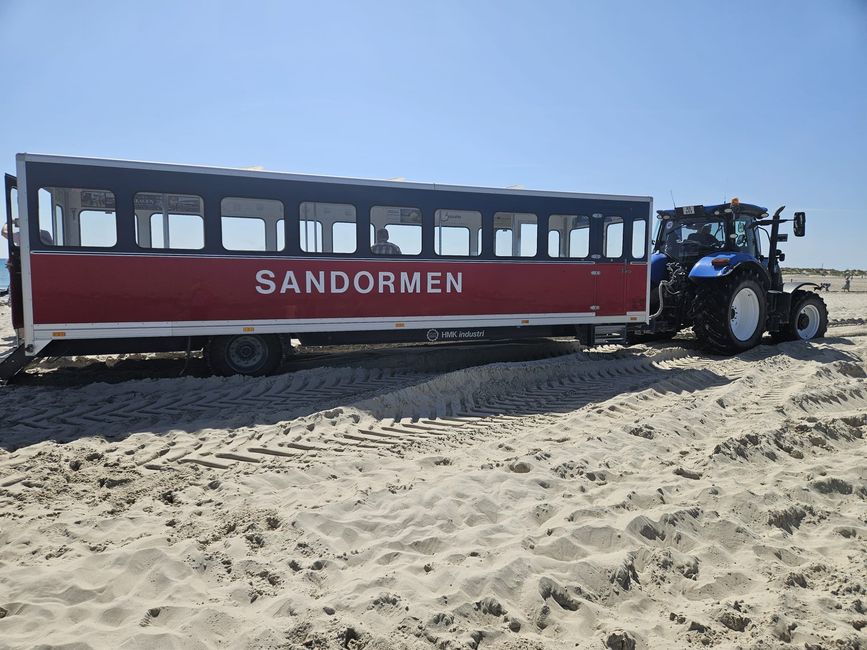 Der ‚Sandwurm‘ in Skagen