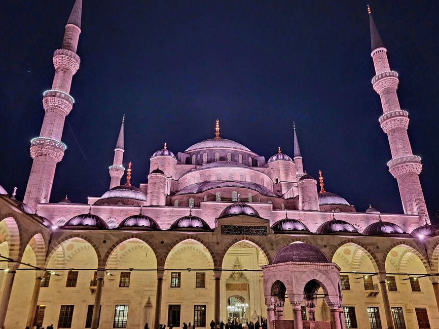 Zwischenstopp in Istanbul