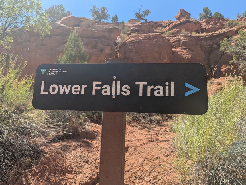 Weg zum  Bryce Canyon