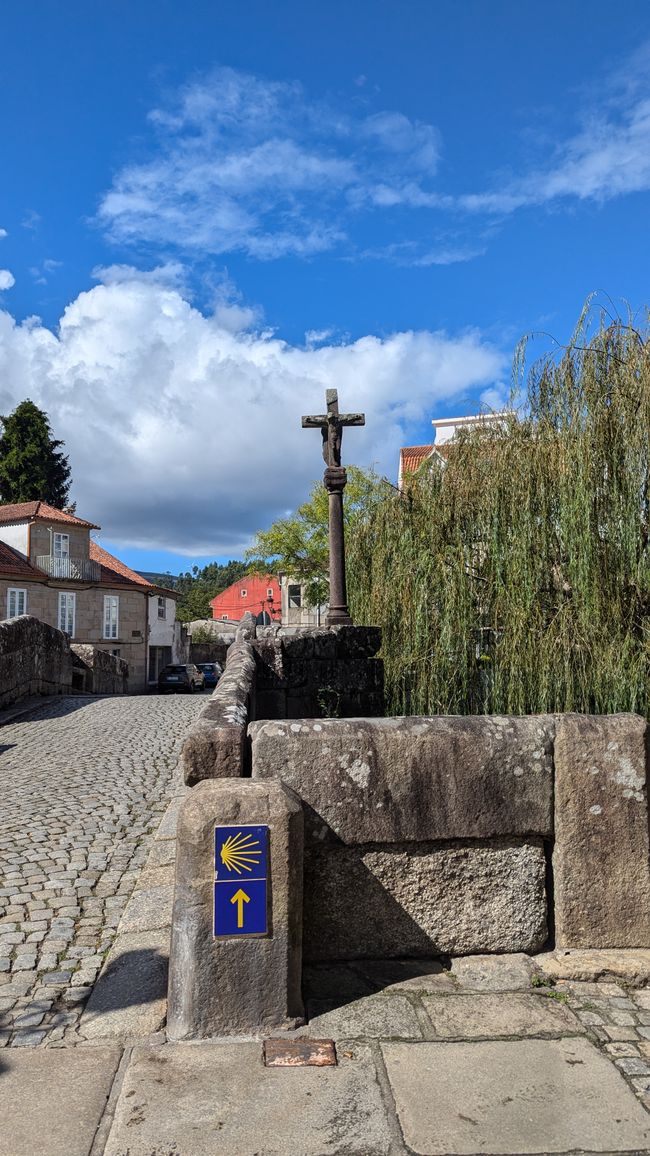 Eleventh Stage of the Camino Portugues from Pontevedra to Caldas de Reis