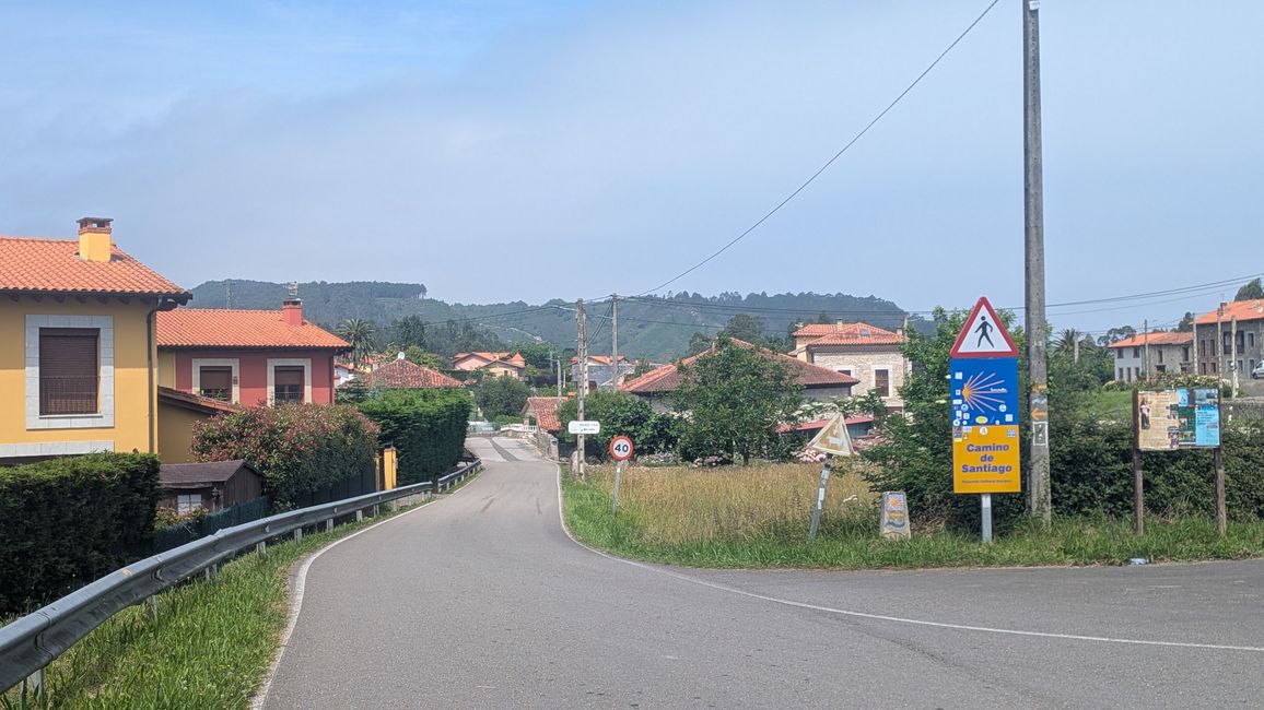 11. Stage Camino del Norte from Serdio to Pendueles