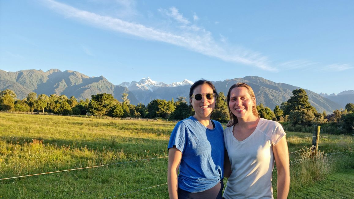 Hokitika - Franz Josef Glacier - Fox Glacier - Monro Beach