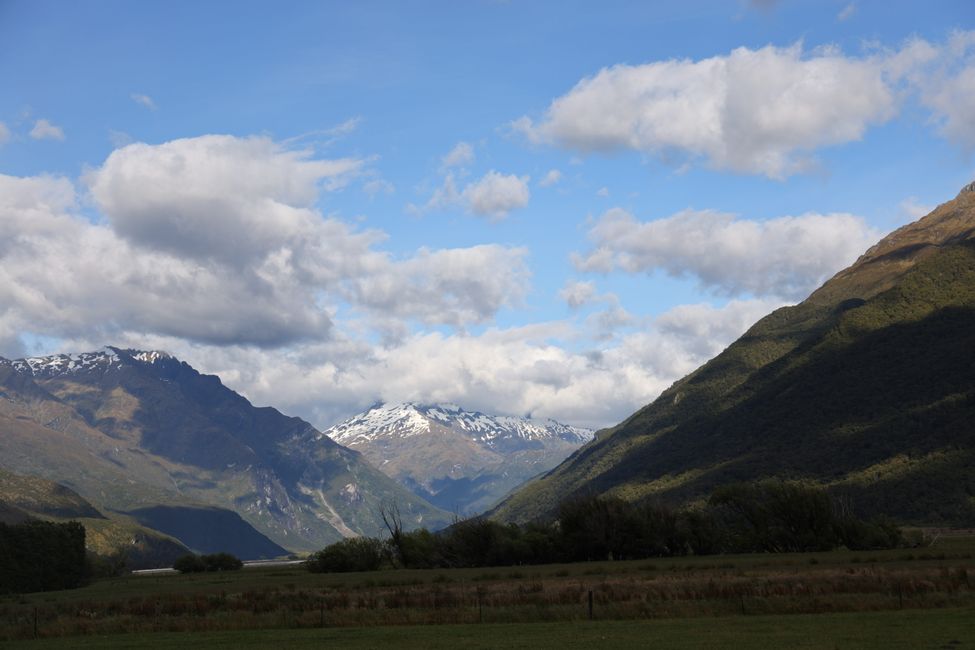 Verbindungsetappe Richtung Milford Sound
