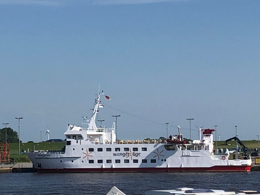 Die Fähre nach Wangerooge startet von hier