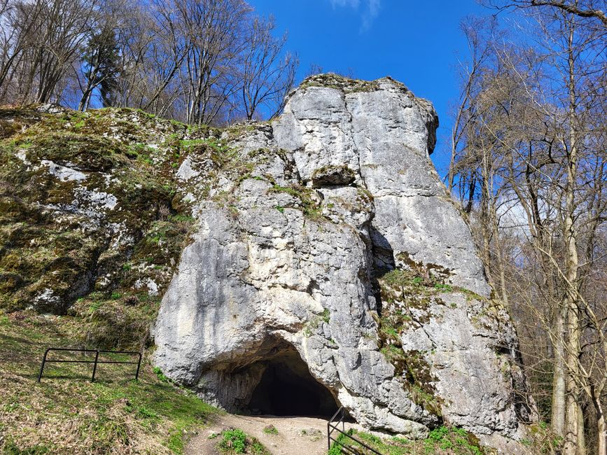 Caverna nel Parco Nazionale di Ojców