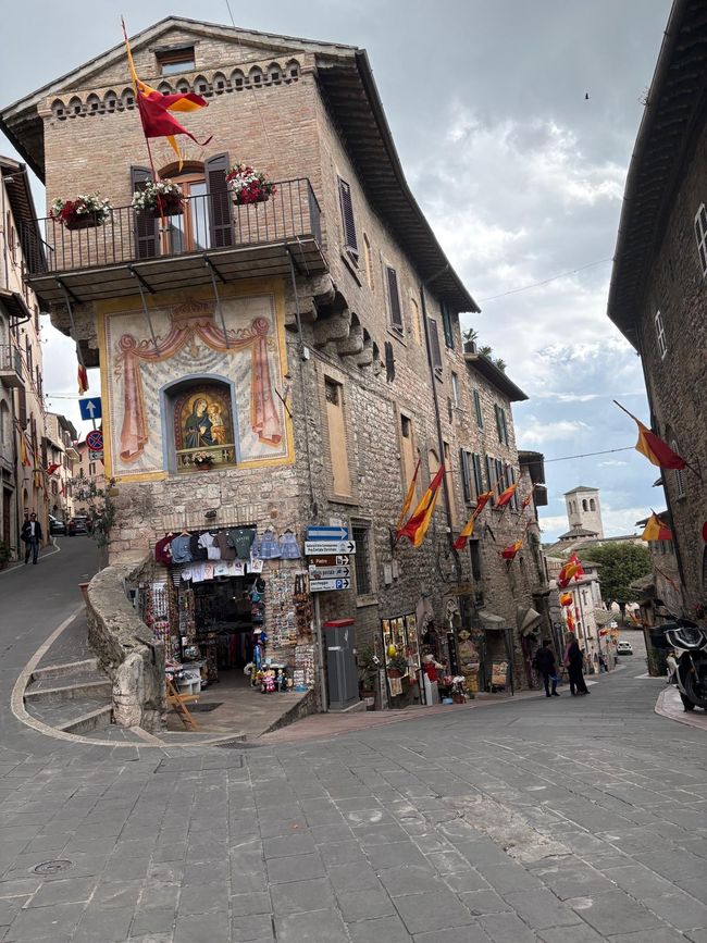 Montag in Assisi, Dienstag Reisetag