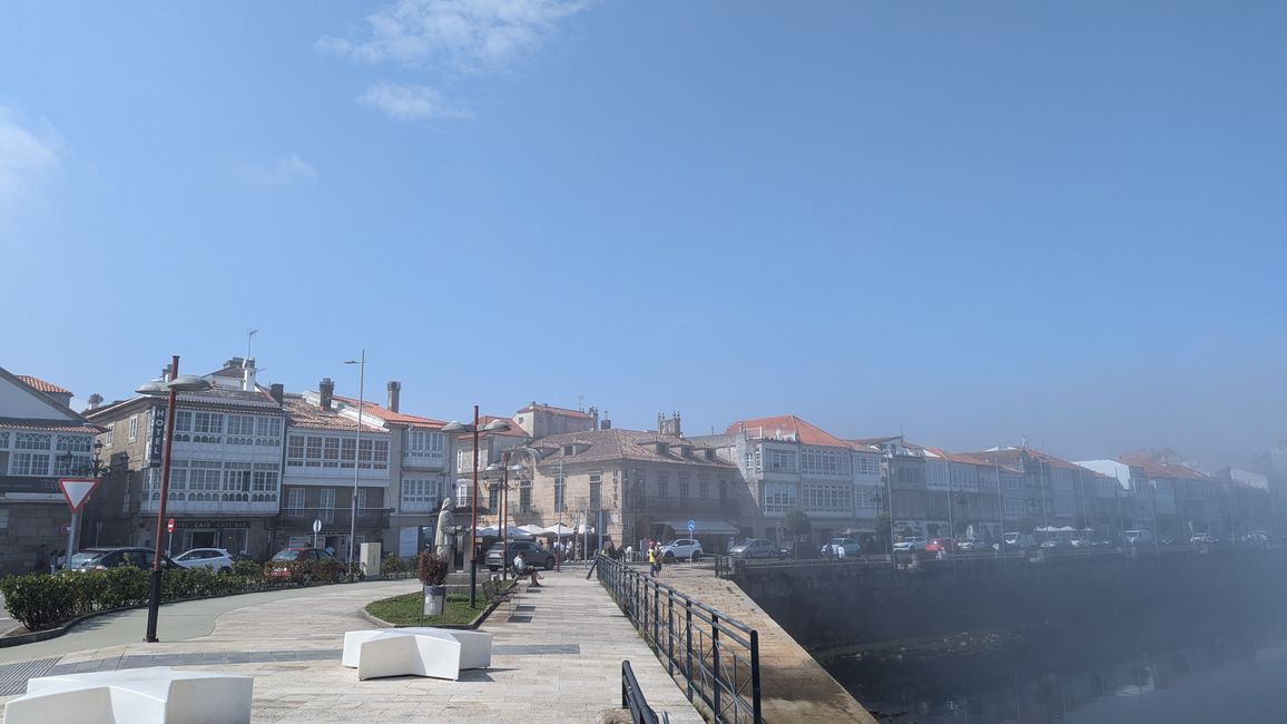 Seventh stage from Viladeduso to Baiona on the Camino Portugues da Costa