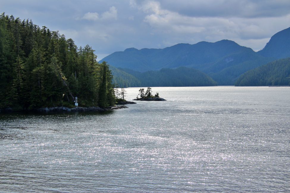 Etiqueta 13: Port Hardy - PASAJE INTERIOR - Prince Rupert