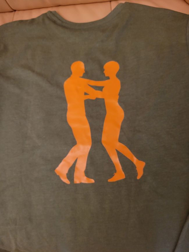 Parte posterior de la camiseta