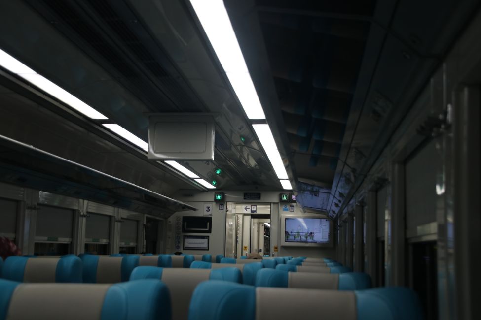 Tag 6: In treno attraverso il Centro Giava