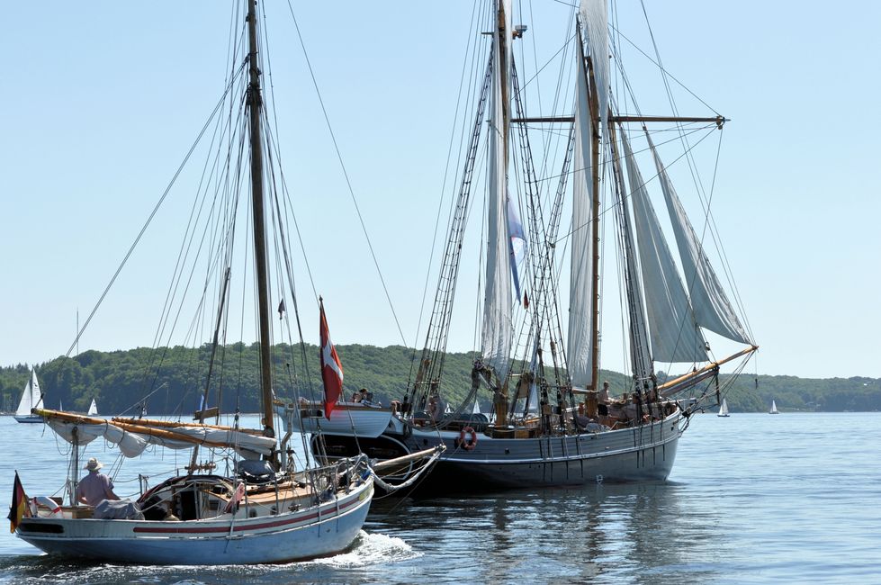 Fahrt zur Rum-Regatta in Flensburg 2017