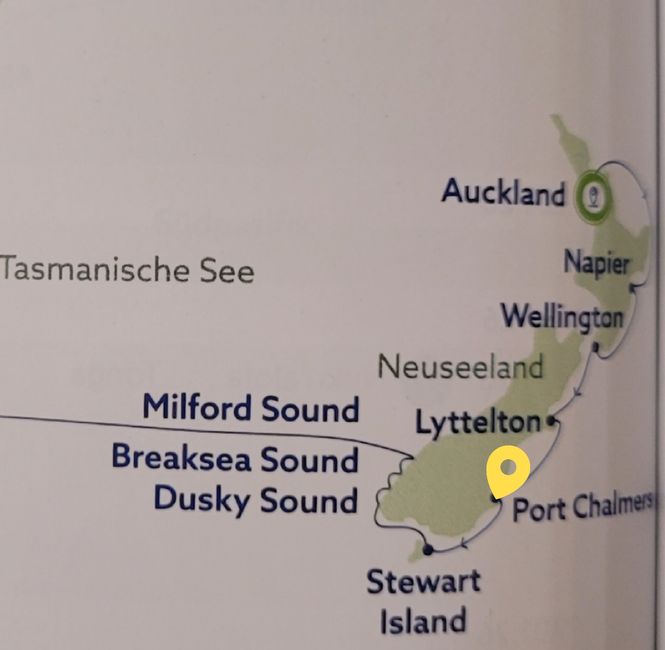 Jour 84 : Port Chalmers/Nouvelle-Zélande