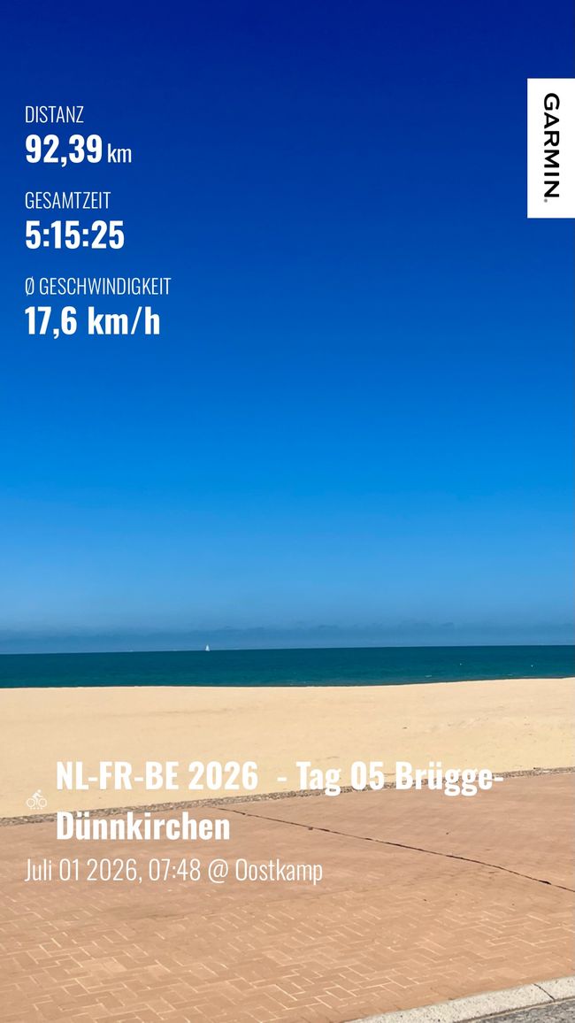 NL-FR-BE 2026 - Tag 05 Bruges-Dunkerque