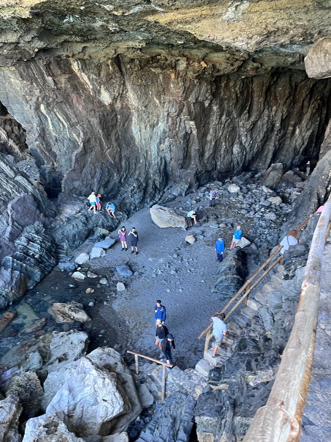 The huge Huevas de Ajuy