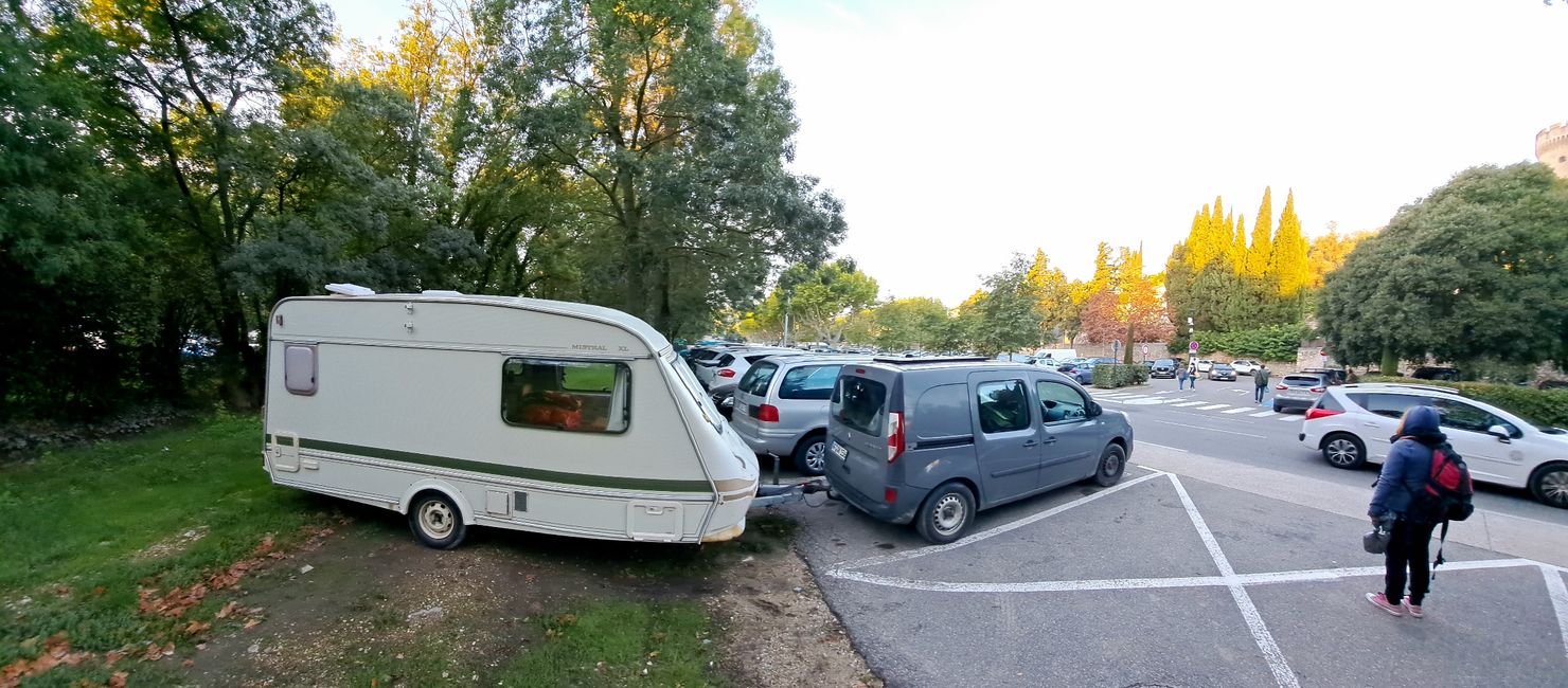 Parkplatz am Flohmarkt