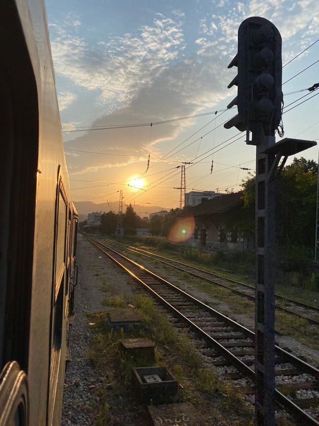 Day 11 - Train journey to Sofia