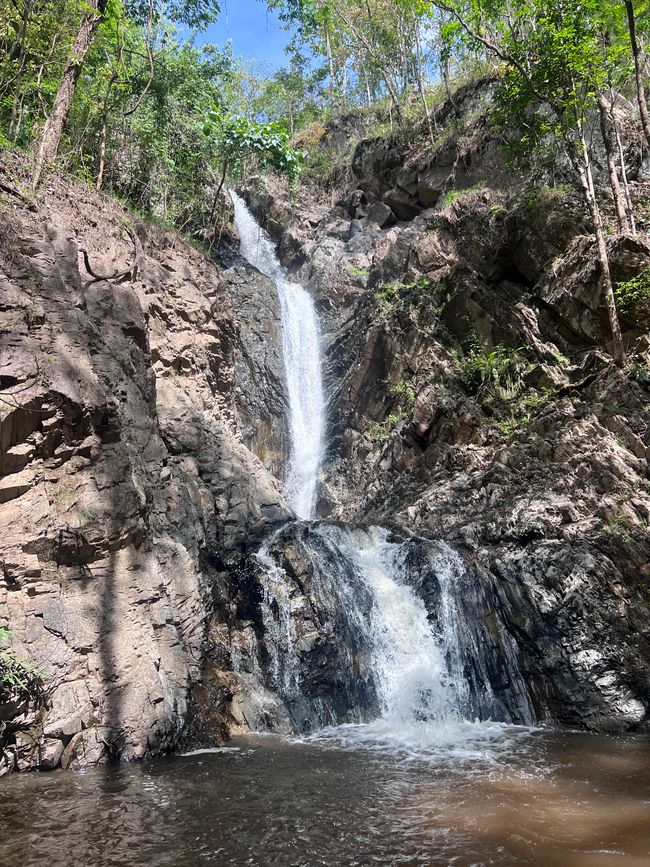 Pai waterfall (nach der wanderung)