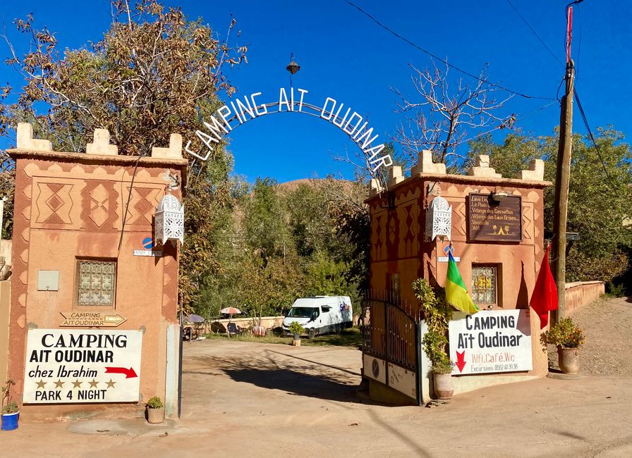 At Camping Ait Oudinar, we are the only guests