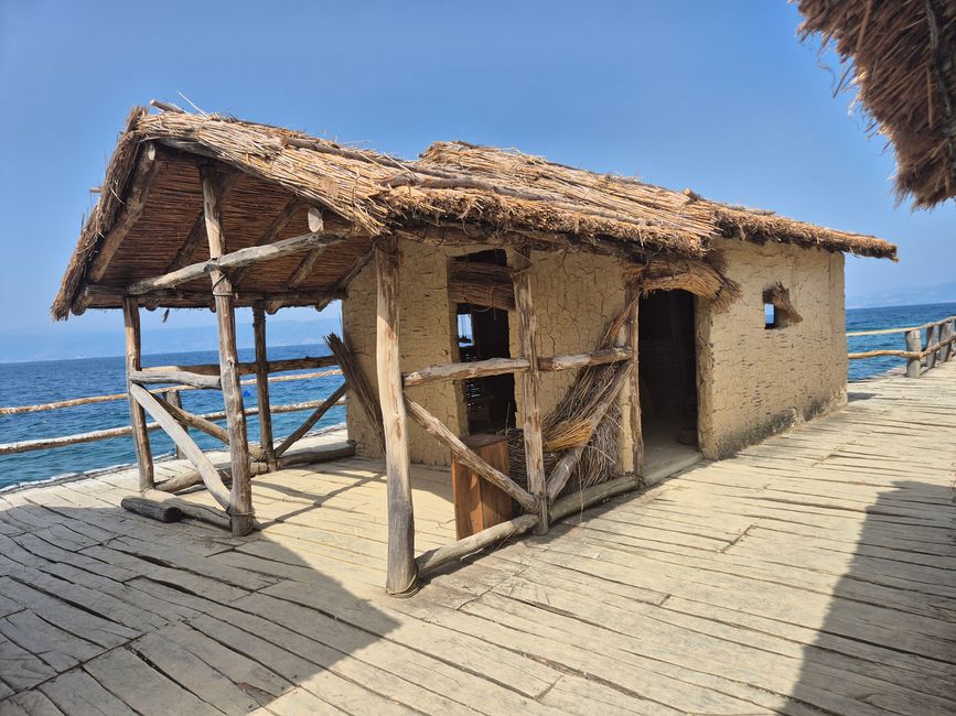 Lac d'Ohrid Macédoine du Nord