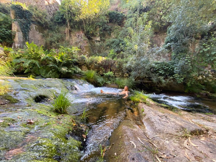 ...donde también pudimos refrescarnos maravillosamente