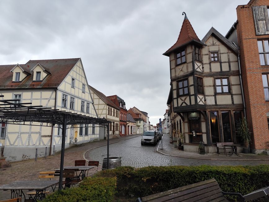 Tangermünde - Kurzbesuch auf dem Weg von Sportplatzprüfungen im Osthavelland