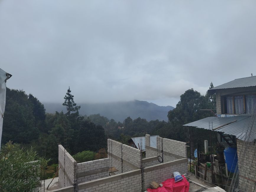 Nebel in San José del Pacífico 