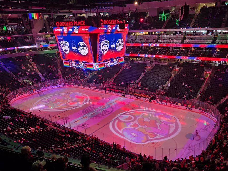 Edmonton, siamo arrivati