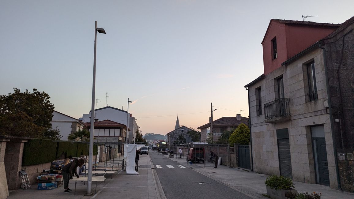 Eighth Stage on the Camino Portugues da Costa from Baiona to Vigo