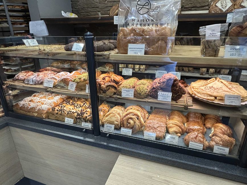 Typische Pariser Boulangerie
