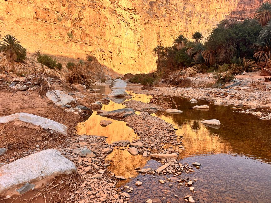 Jetzt erscheint der Fluss so harmlos