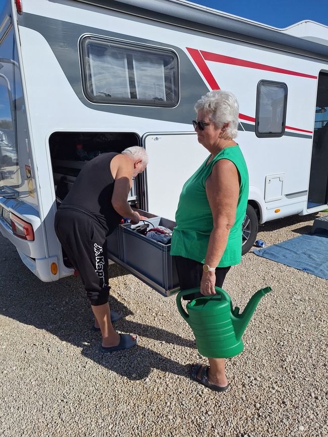 Dieter und Elke FĂŒllen auf