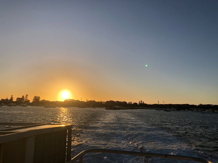 Coucher de soleil ...