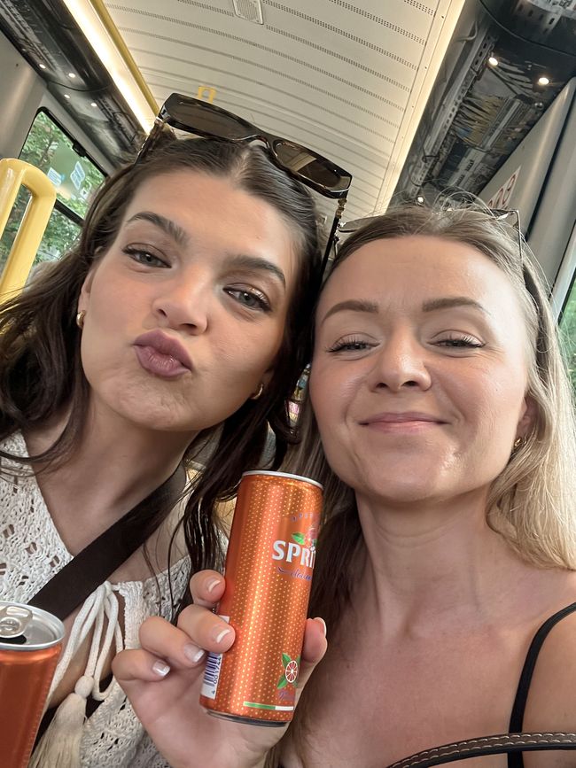 Tram selfie II