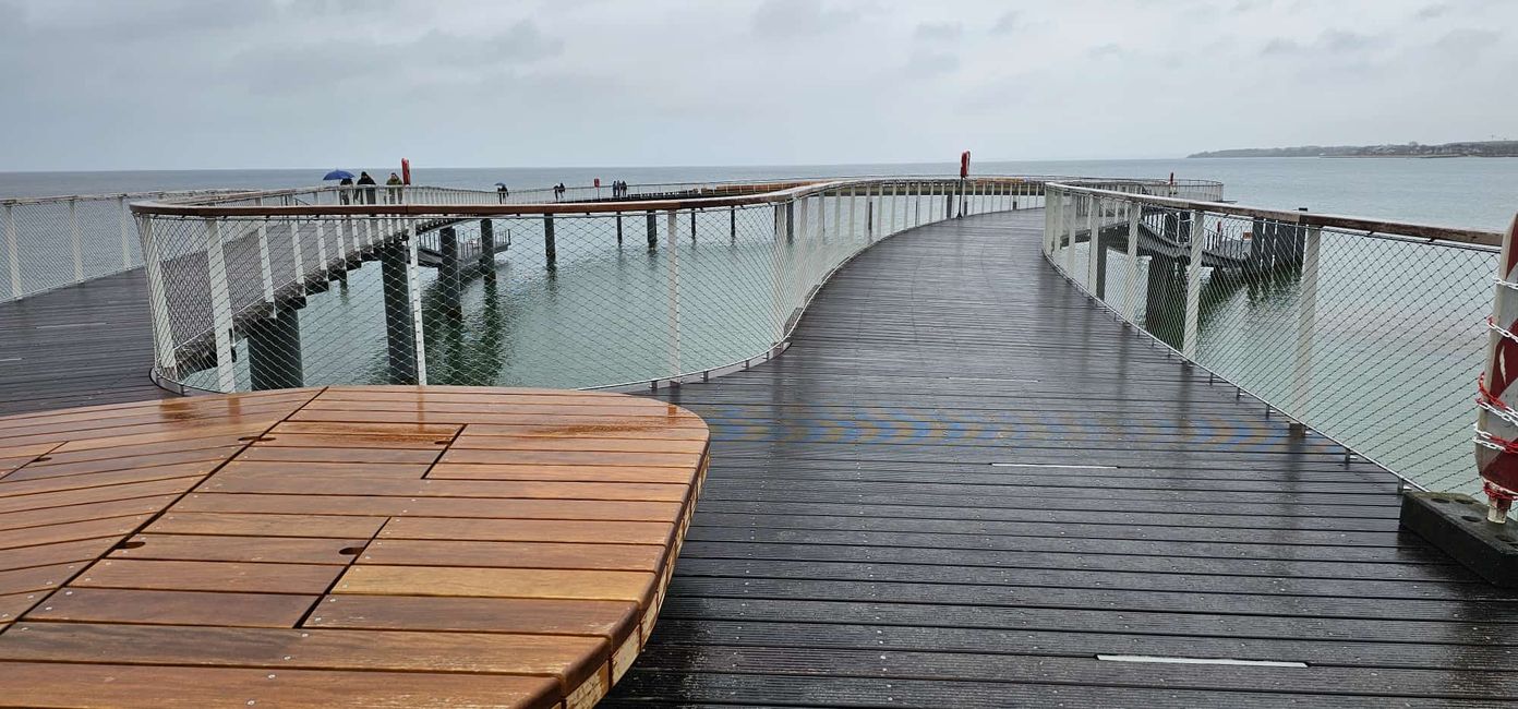 Auf dem Rückweg von Rügen noch eine Stippvisite in Timmendorfer Strand